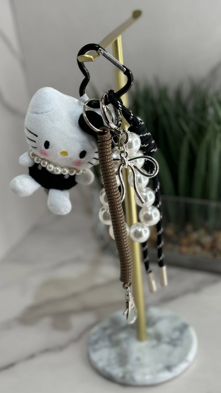 A fluffy Hello Kitty