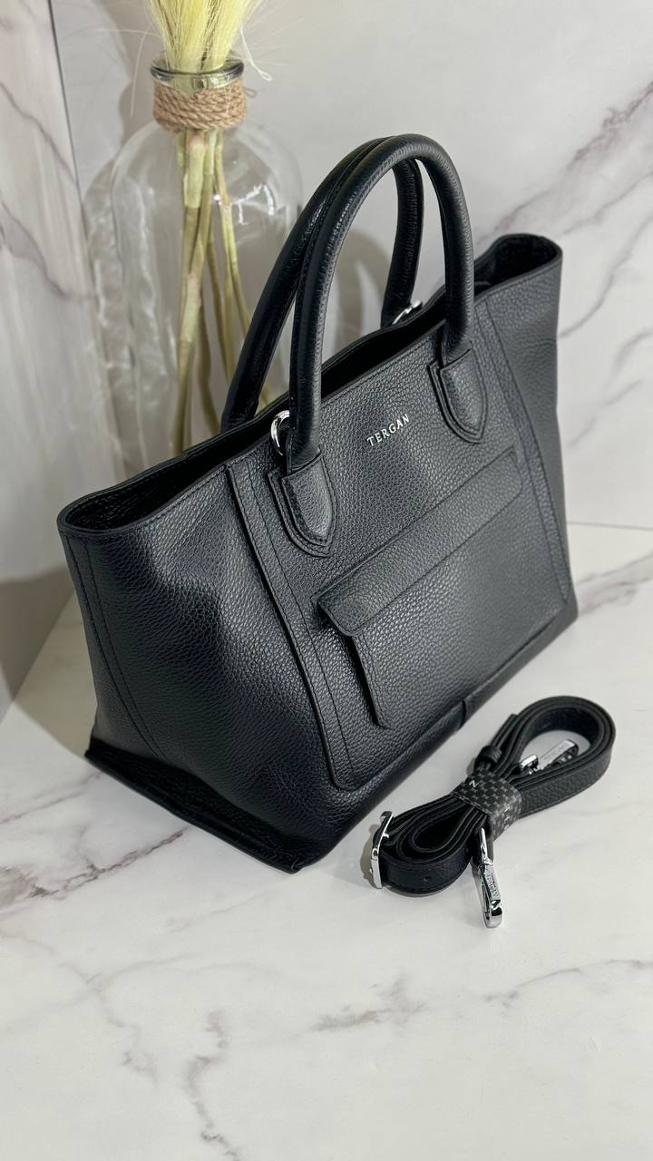 Tergan Genuine Leather Bag – Elegance and Functionality in Every Detail