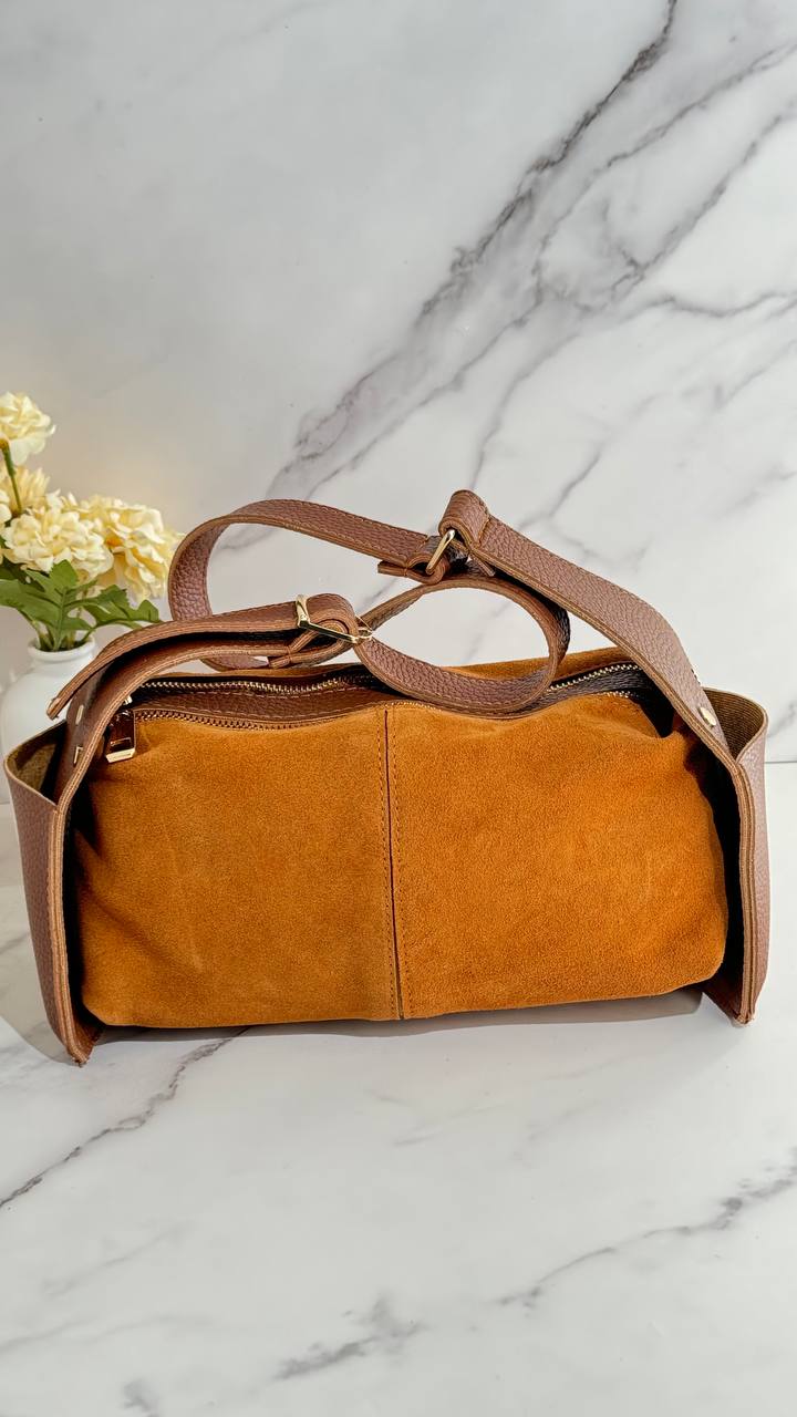 Suedette Luxe Bag