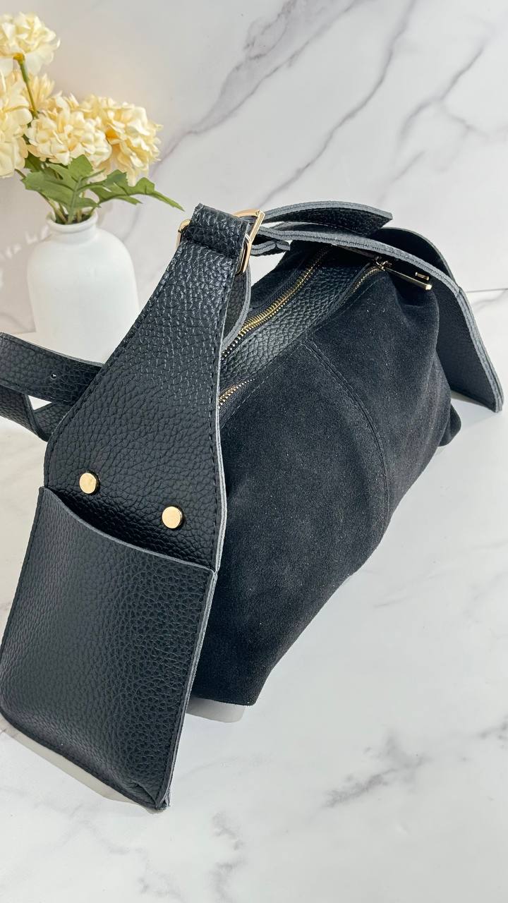Suedette Luxe Bag