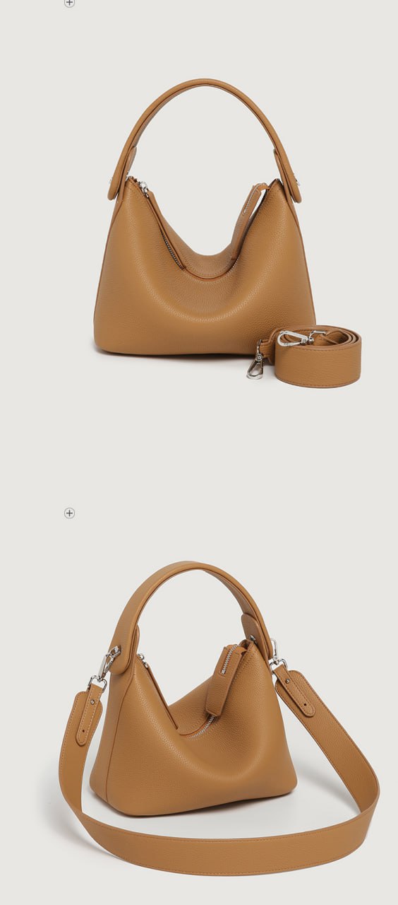 Elegant Italian Leather Handbag – Timeless Sophistication