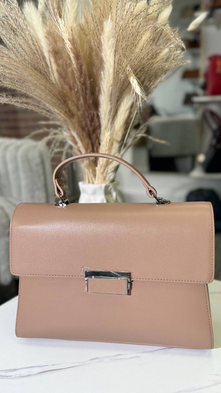 Luxury Leather Bag “Imperial” with a Long Strap