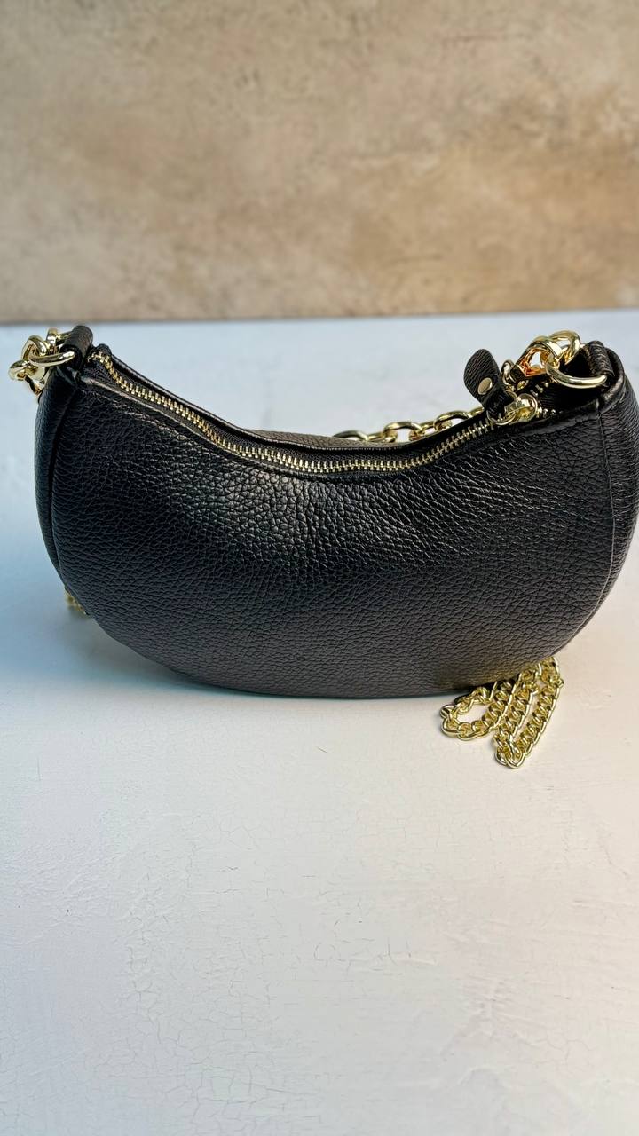 “Graceful Chain” - Genuine Leather Bag