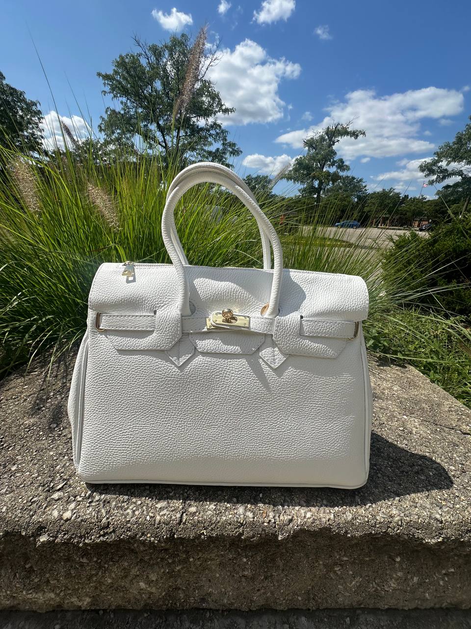 Milano Grande – Italian Leather Bag. Without a strap