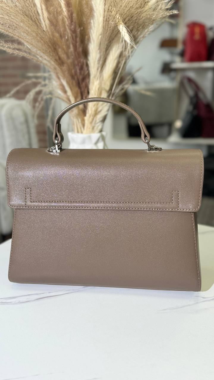 Luxury Leather Bag “Imperial” with a Long Strap