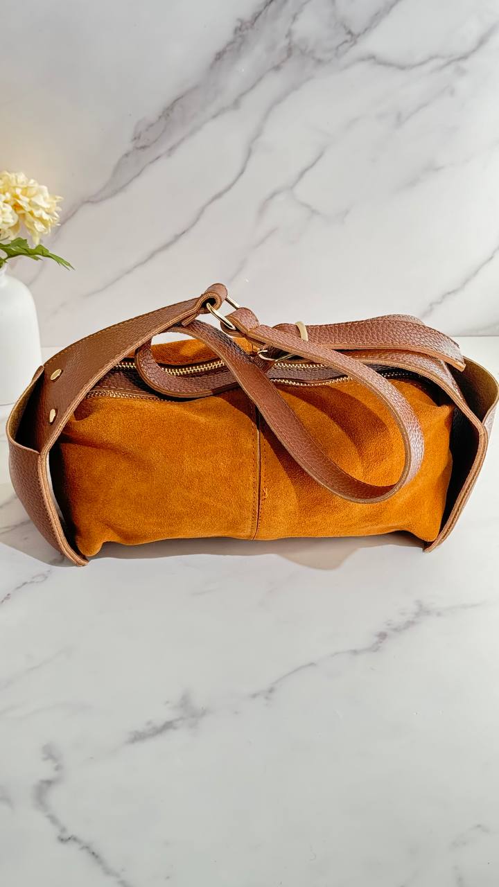 Suedette Luxe Bag