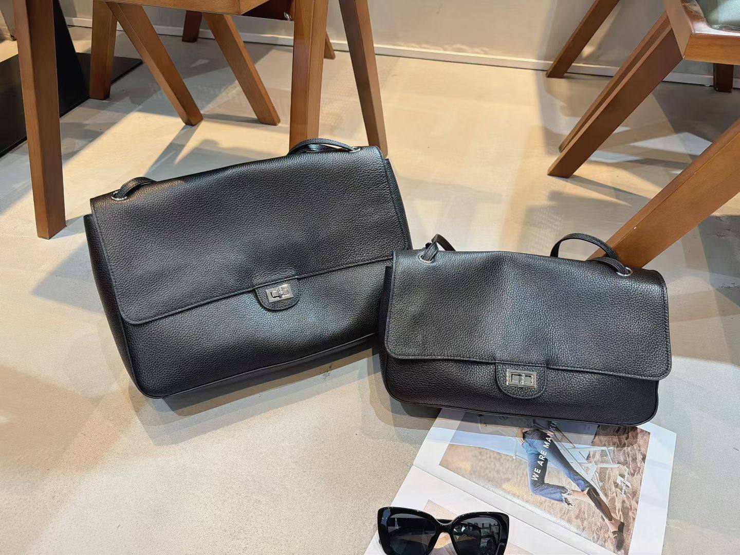 Pre-order. Bellissima Duo — Genuine Leather Shoulder Bag