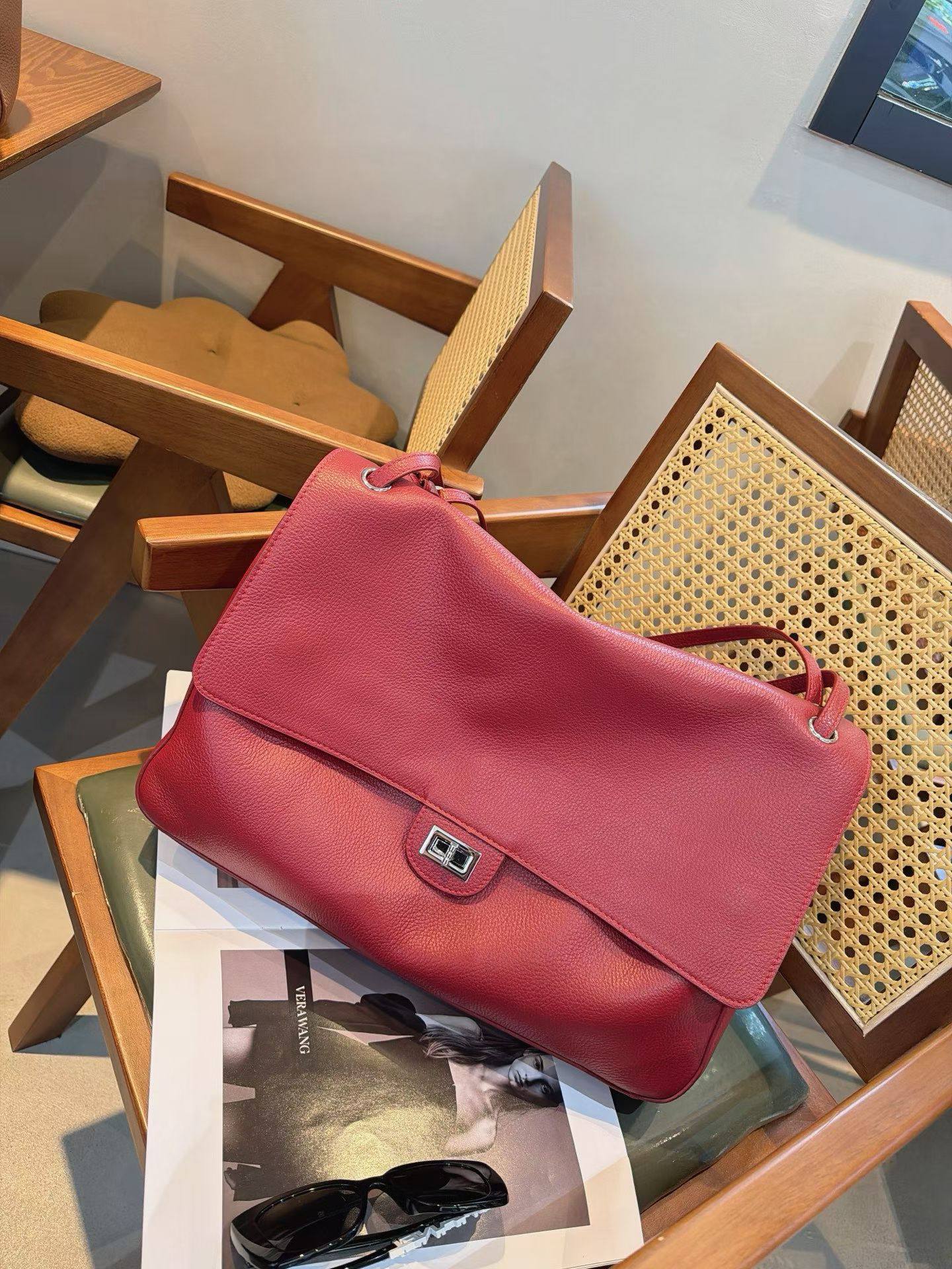 Pre-order. Bellissima Duo — Genuine Leather Shoulder Bag
