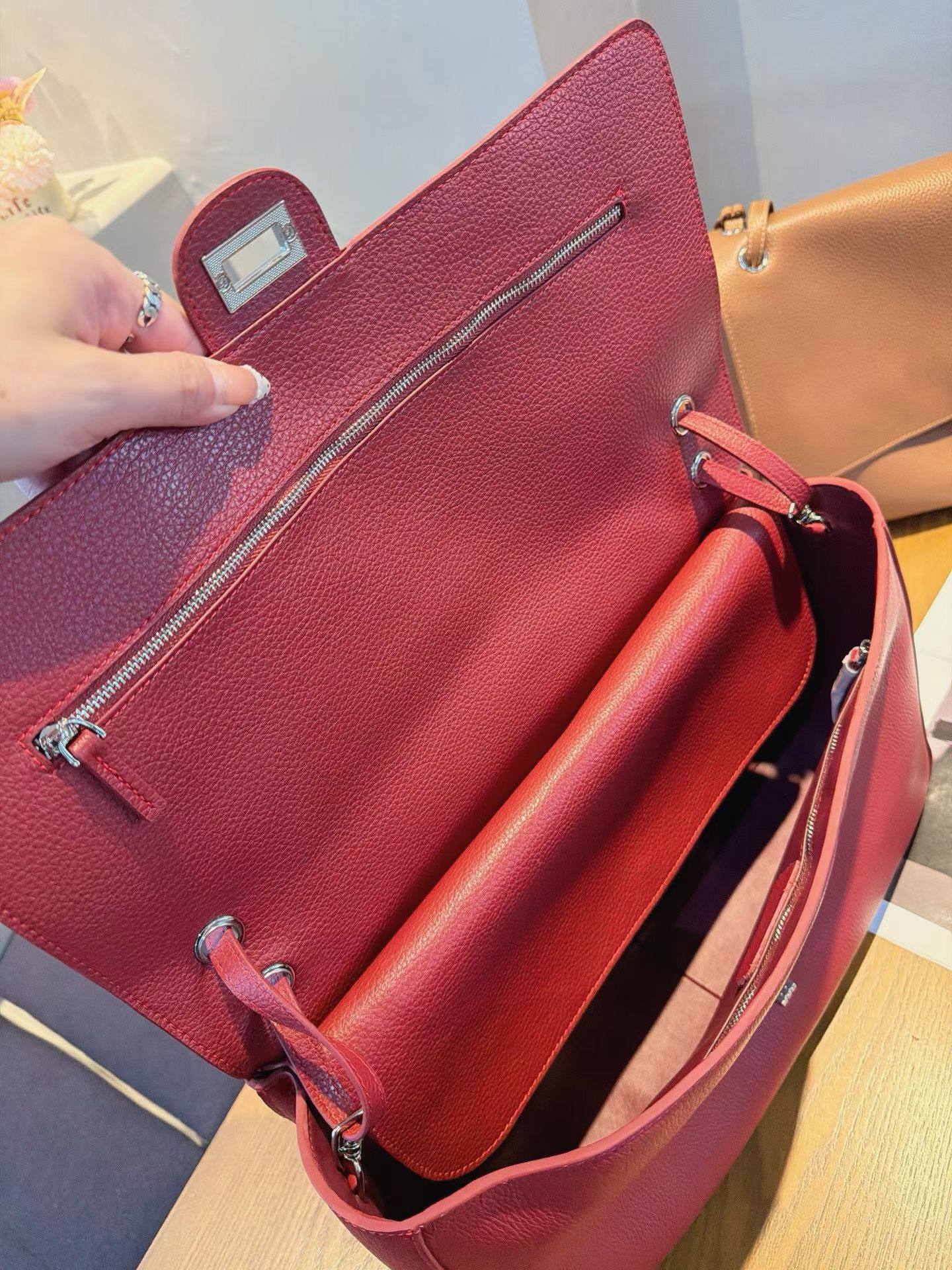 Pre-order. Bellissima Duo — Genuine Leather Shoulder Bag