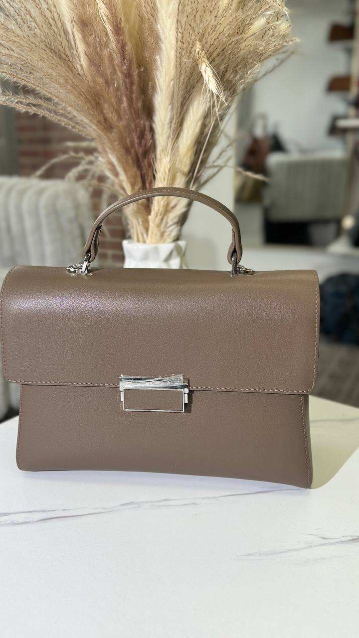 Luxury Leather Bag “Imperial” with a Long Strap
