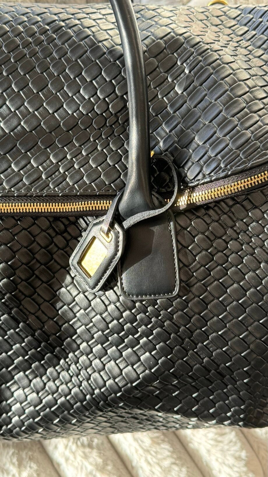 Luxe Voyager – Genuine Leather Travel Bag