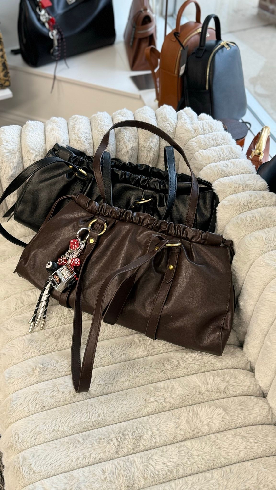 Leather Waist Tote
